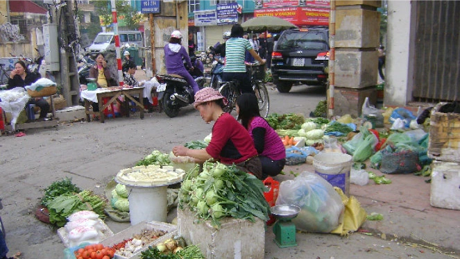 Giải tỏa chợ cóc, chợ tạm lập lại trật tự đô thị