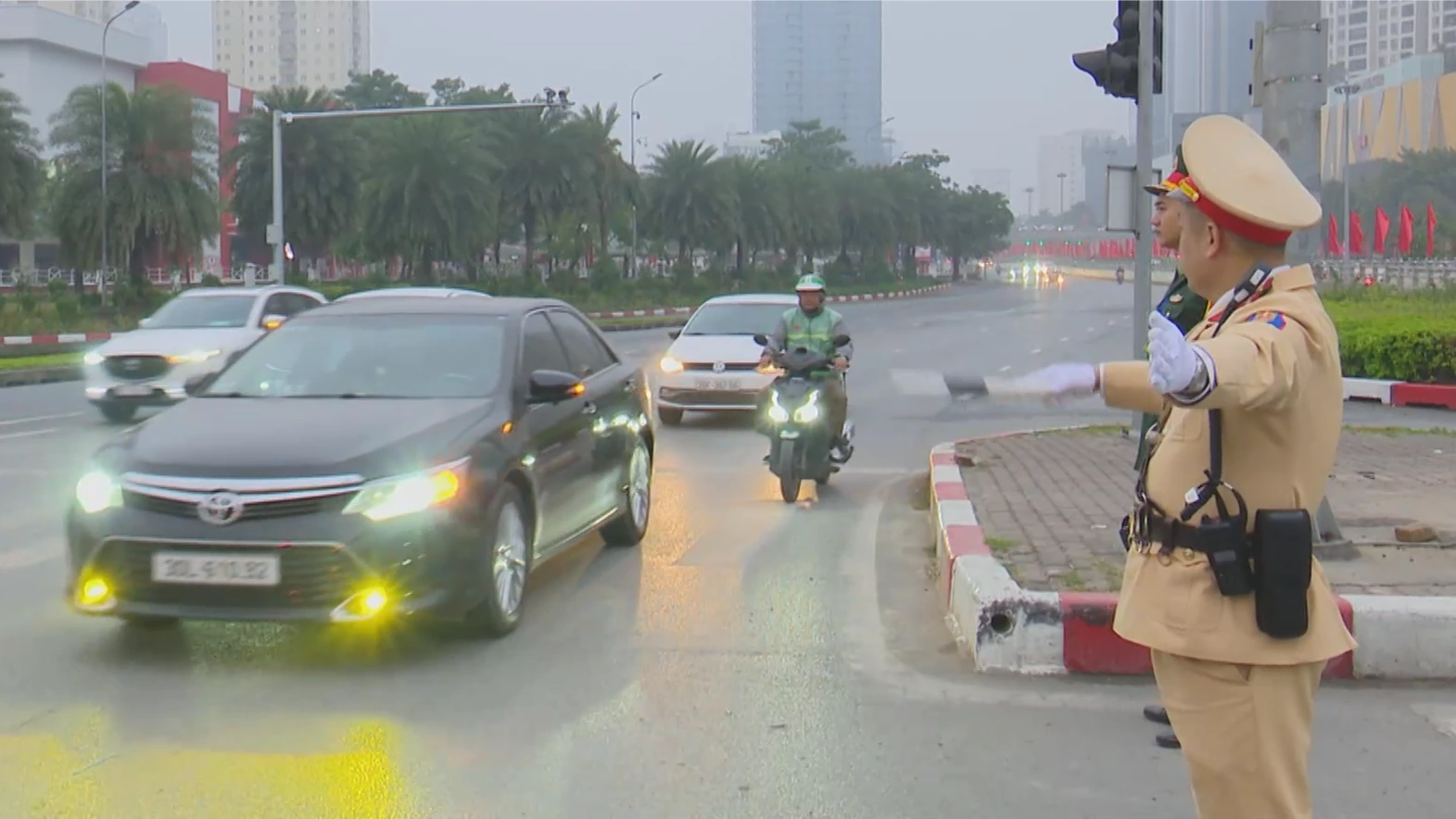 Điều chỉnh phân luồng giao thông phục vụ Đại hội XIV