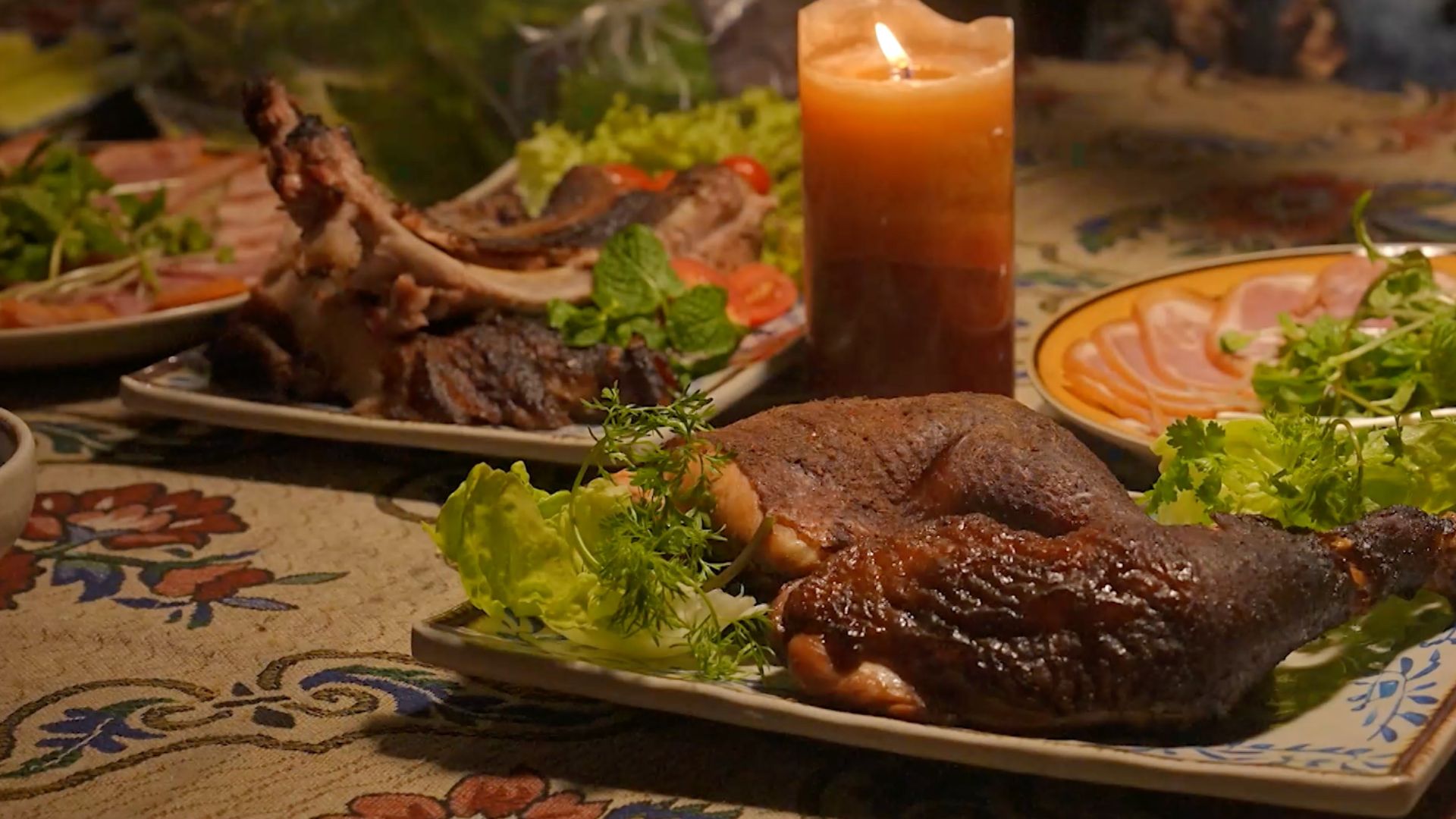 Đùi gà xông khói đậm đà dinh dưỡng