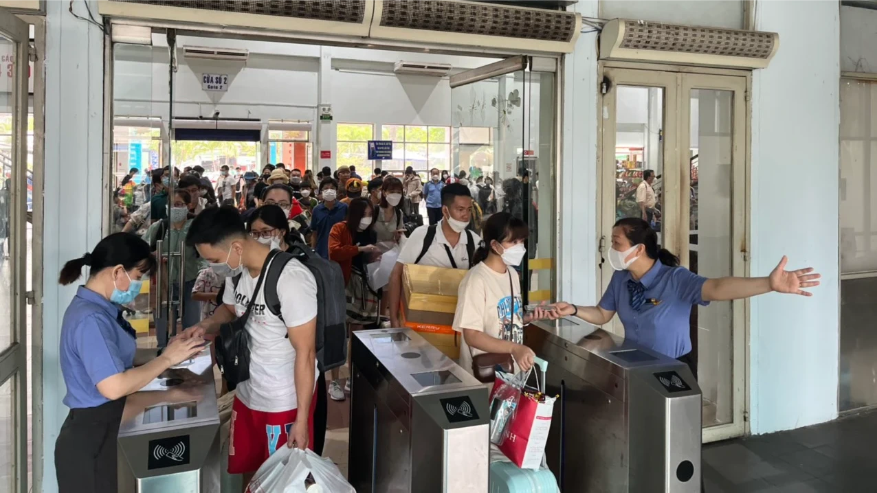 Ngành đường sắt đã bán 227.000 vé tàu Tết Nguyên Đán