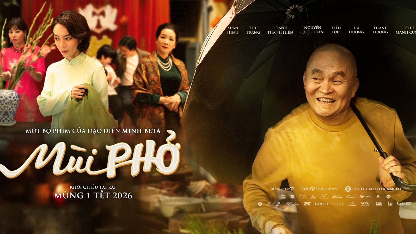 'Mùi Phở' - phim Tết tôn vinh văn hóa và gia đình Việt