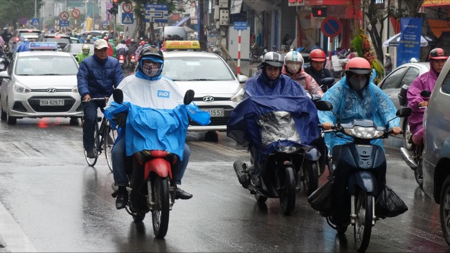 Thời tiết 21/1: Hà Nội mưa vào sáng sớm, trời rét