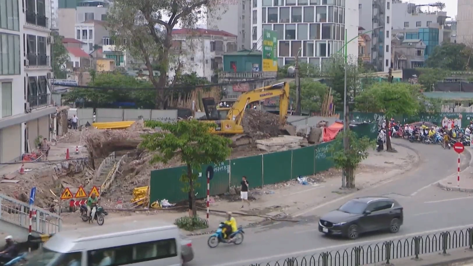 Cấm ô tô tuyến đường La Thành để thi công Vành đai 1