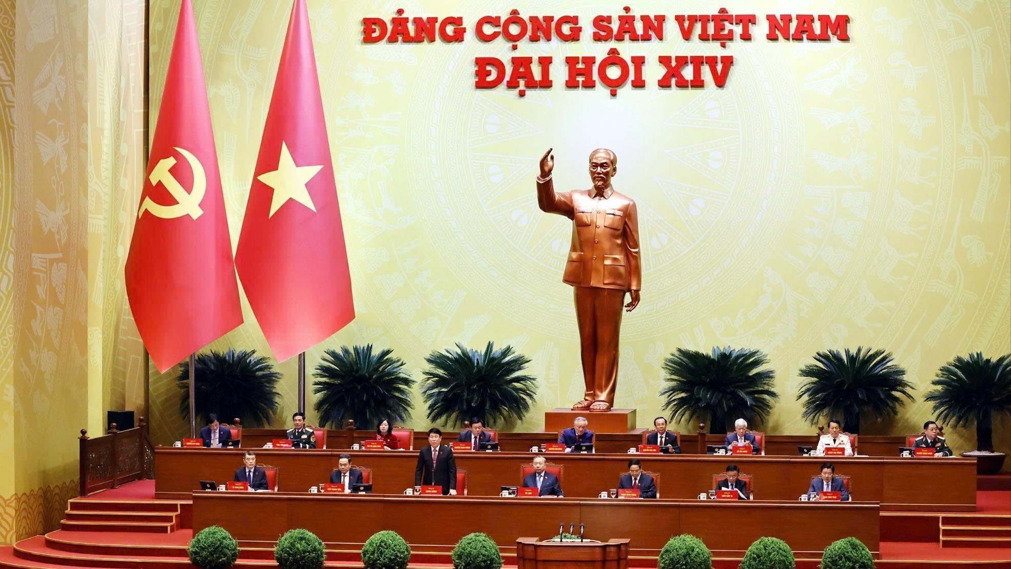 Đại hội Đảng XIV: Phiên thảo luận tại hội trường về các văn kiện đại hội