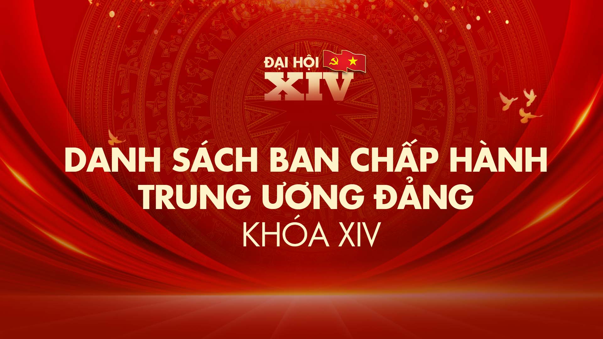 Công bố kết quả bầu cử Ban Chấp hành Trung ương Đảng khóa XIV