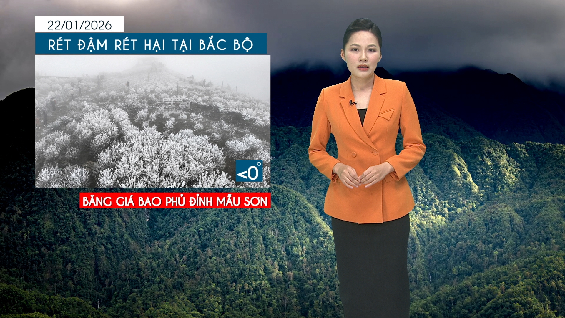 Dự báo thời tiết tối | 22/01/2026