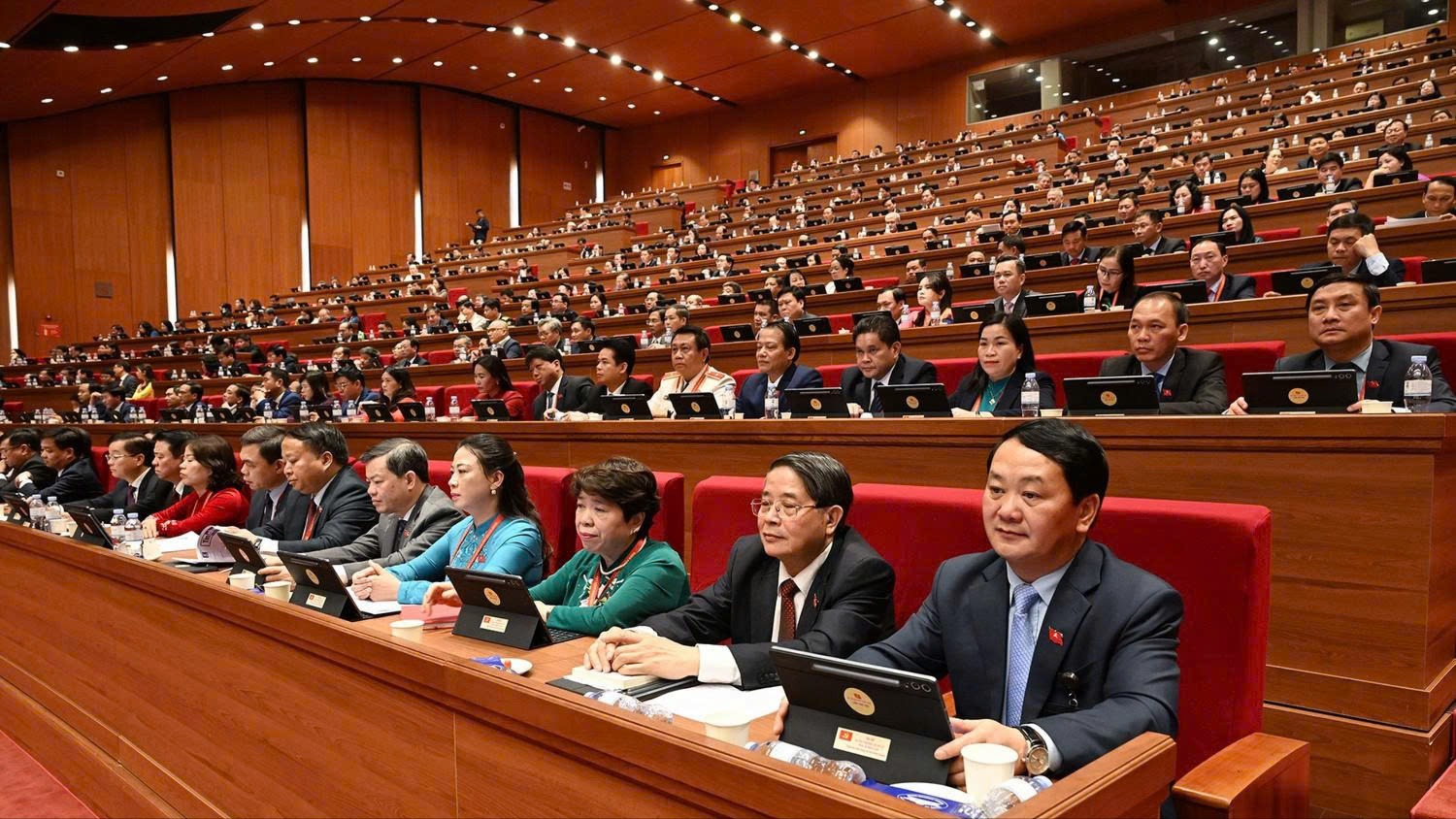 Thông báo về ngày làm việc thứ tư Đại hội đại biểu toàn quốc lần thứ XIV của Đảng