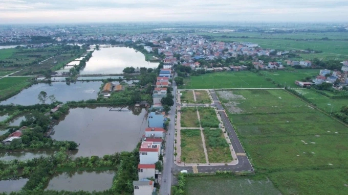 Xã Thanh Oai hoãn đấu giá 29 lô đất