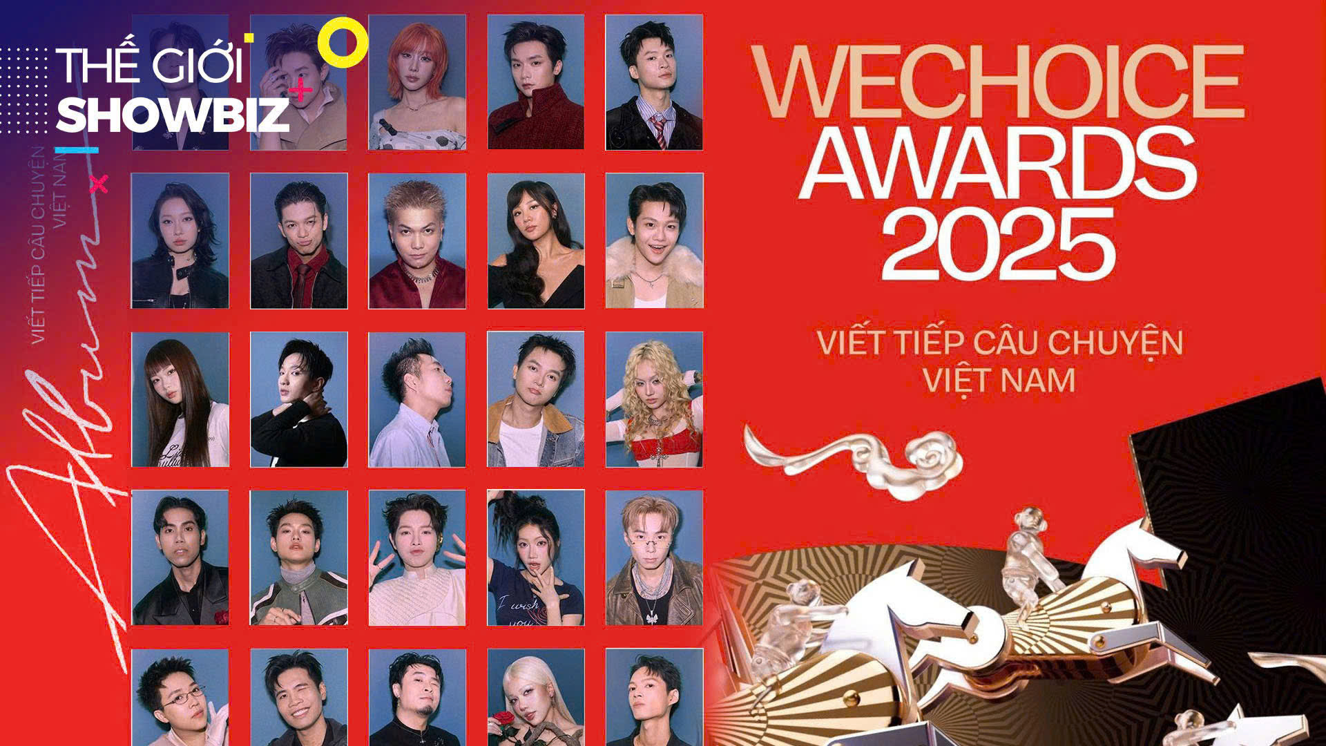 Album WeChoice Awards 2025 hội tụ dàn nghệ sĩ 'khủng' | Thế giới Showbiz | 23/01/2026