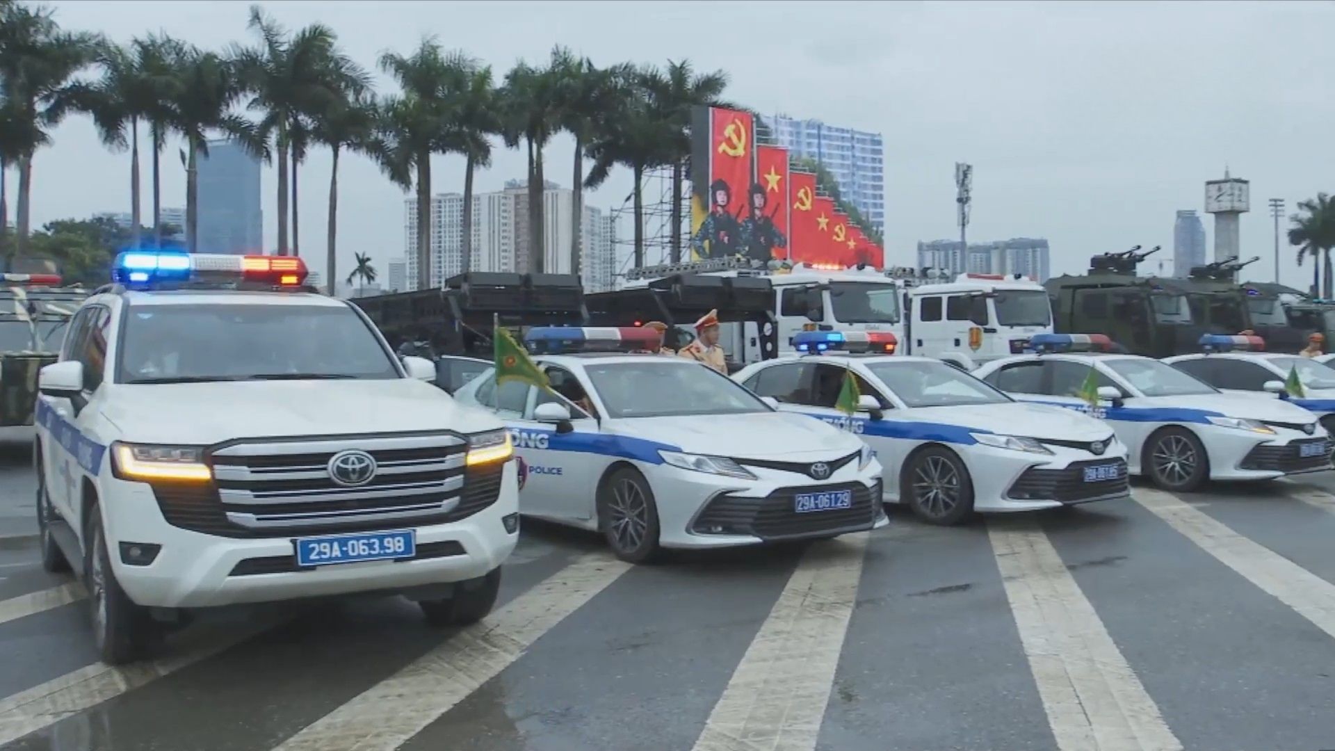 Giữ an ninh Chương trình nghệ thuật chào mừng Đại hội Đảng