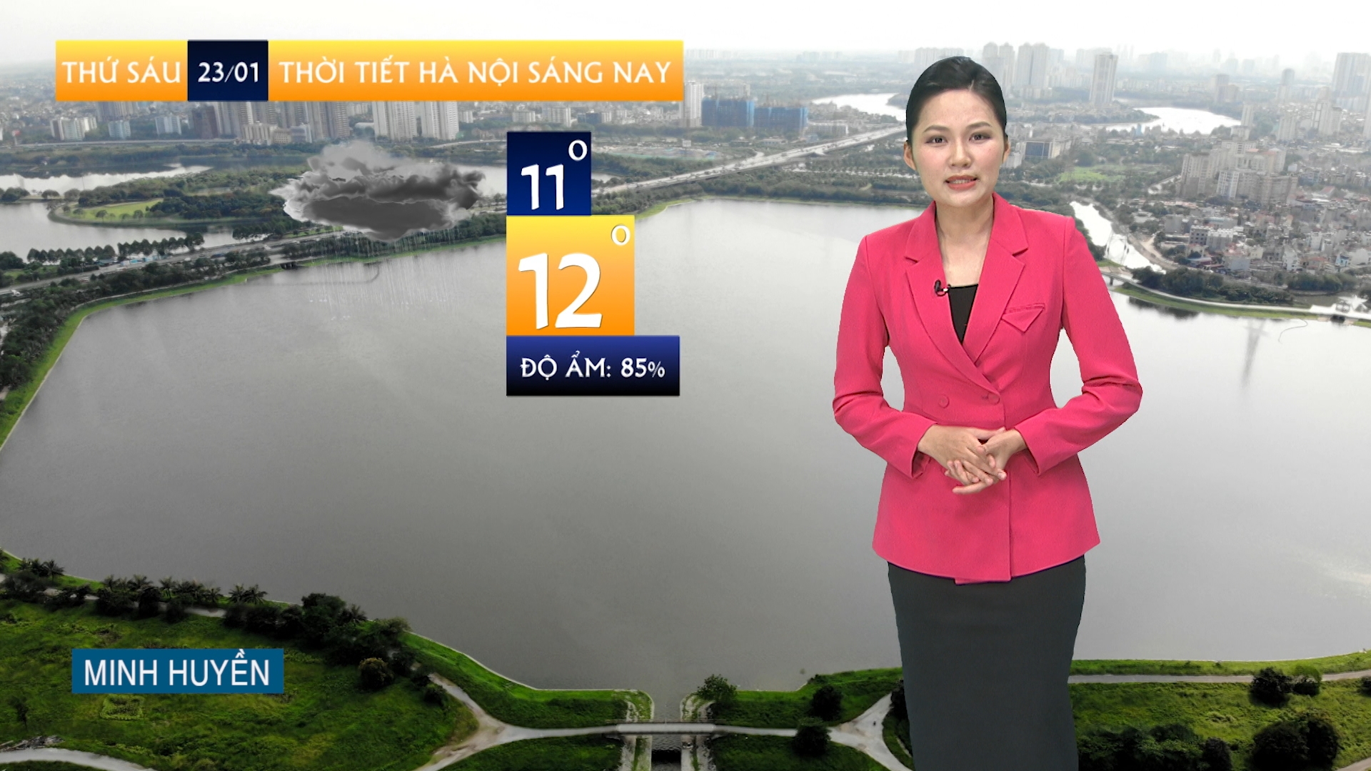 Dự báo thời tiết sáng | 23/01/2026