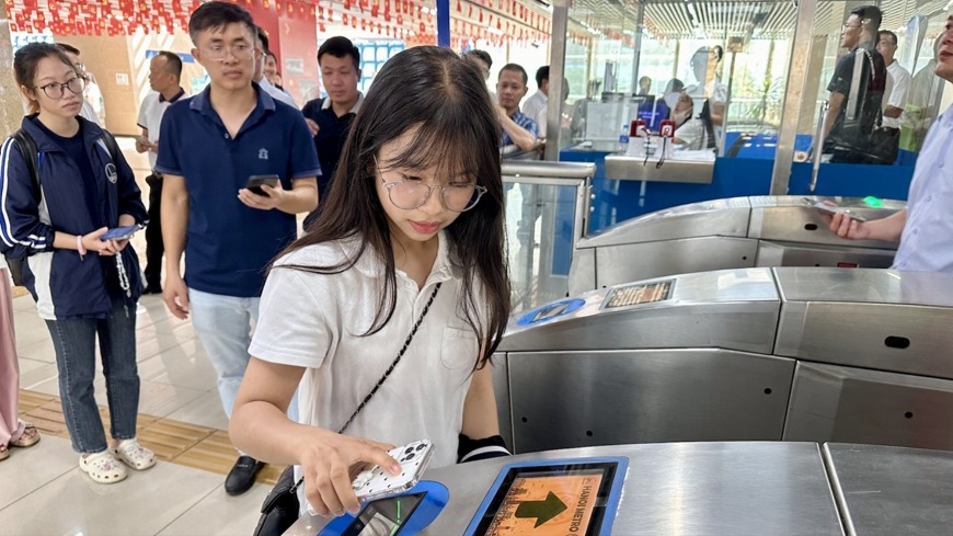 Metro Nhổn – Ga Hà Nội triển khai vé sinh trắc học