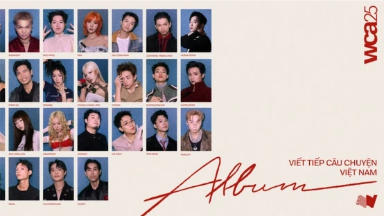 Album WeChoice Awards 2025 hội tụ 27 nghệ sĩ 