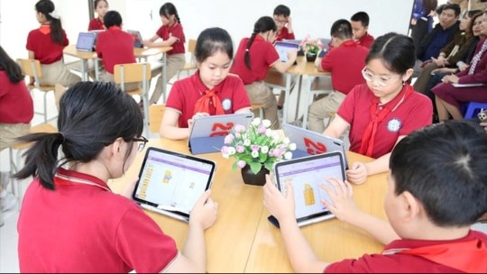 Thí điểm dạy AI trong trường phổ thông theo hướng tích hợp