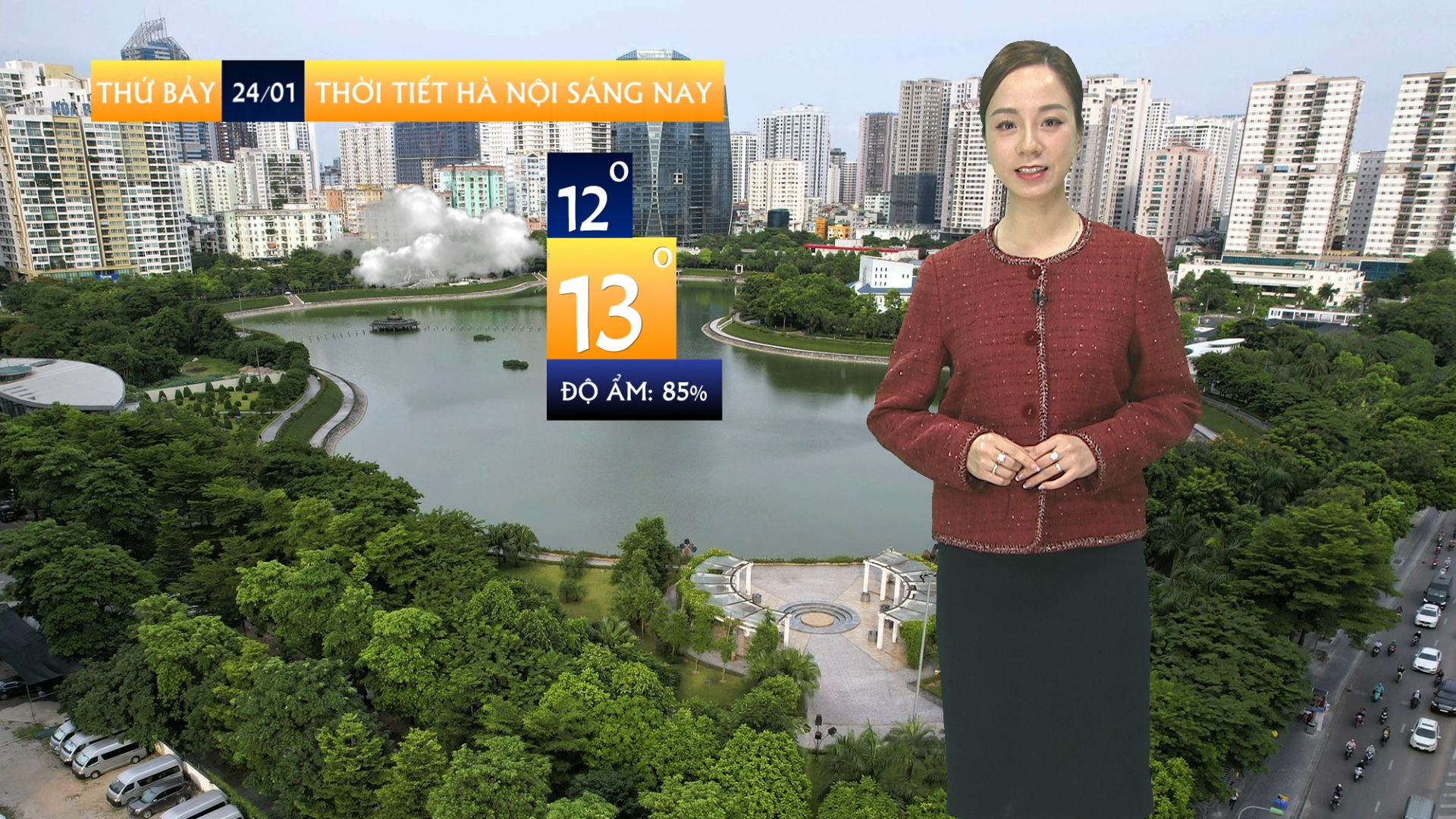 Dự báo thời tiết sáng | 24/01/2026