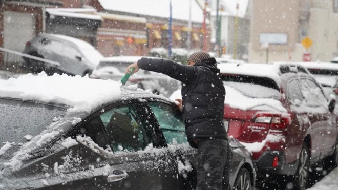 New Jersey ban bố tình trạng khẩn cấp trước bão mùa đông