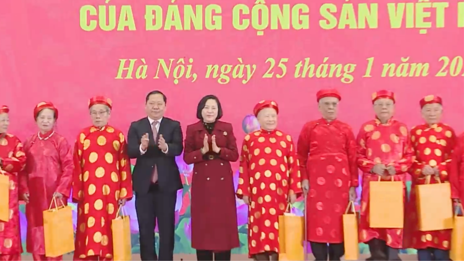 Người cao tuổi Việt Nam chào mừng thành công Đại hội XIV