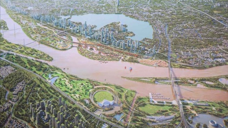 Điều chỉnh tổng thể quy hoạch phân khu đô thị sông Hồng