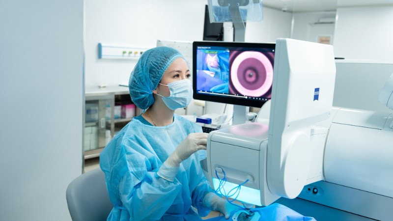 Ứng dụng AI điều trị tật khúc xạ