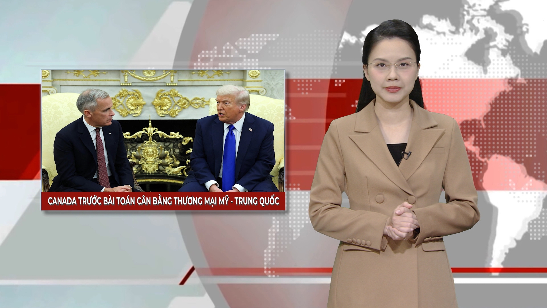 Canada trước bài toán cân bằng thương mại Mỹ - Trung Quốc | Nhìn ra thế giới | 26/01/2026