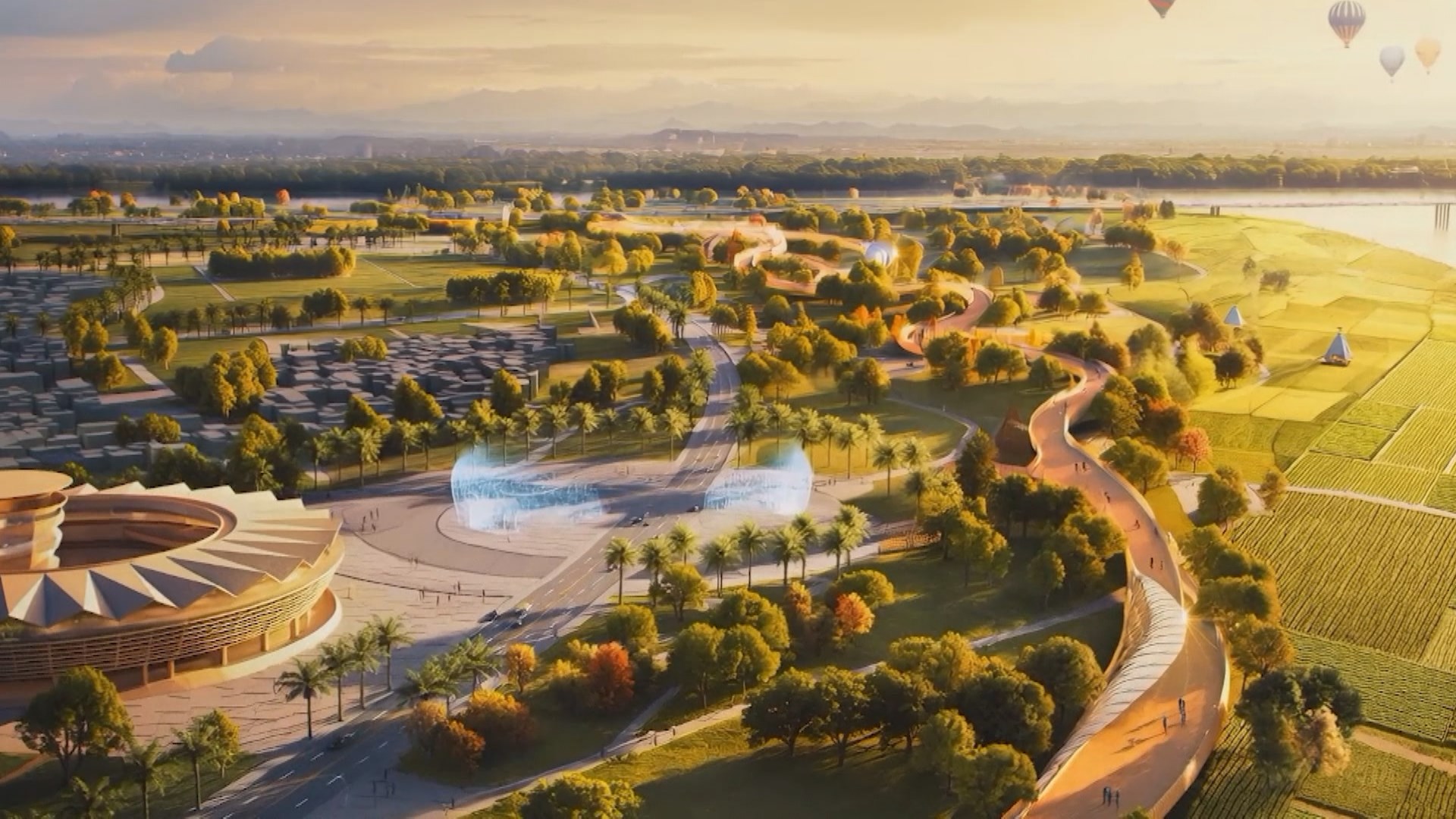 Đề xuất 3 khu TĐC cho đại lộ cảnh quan sông Hồng