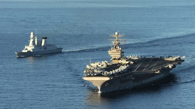 Tàu sân bay USS Abraham Lincoln của Mỹ tới Trung Đông