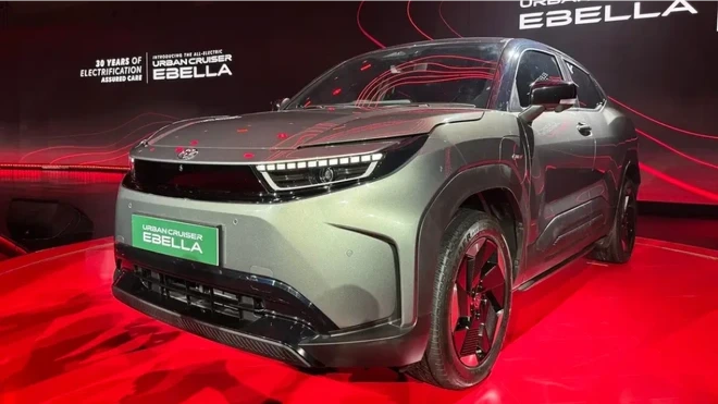 Urban Cruiser Ebella - Xe điện Toyota đầu tiên tại Ấn Độ