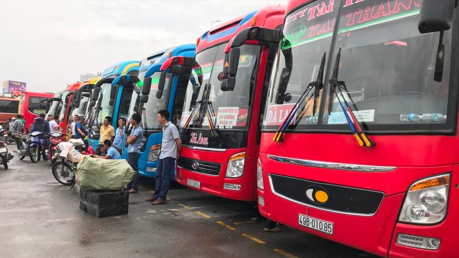 Bến xe Hà Nội tăng cường 2.450 xe phục vụ dịp Tết
