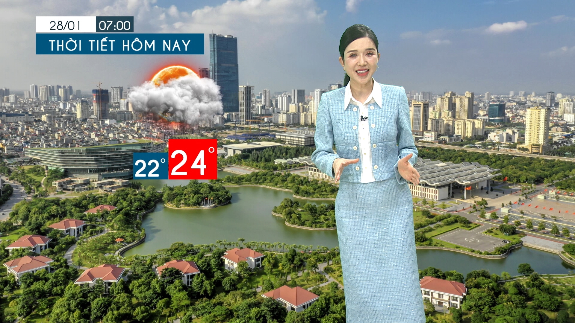 Dự báo thời tiết tối | 28/01/2026