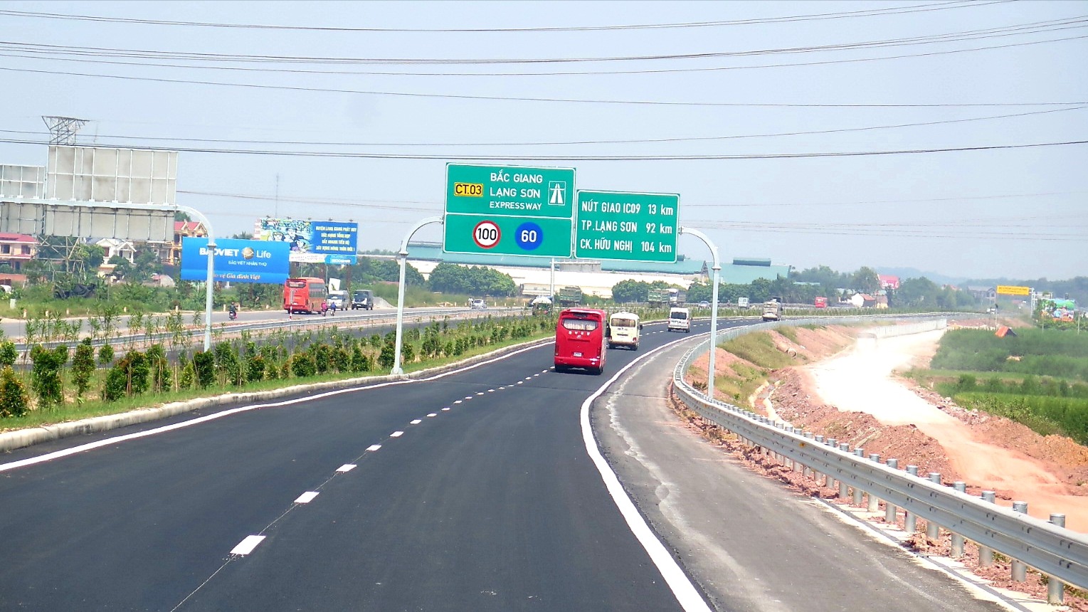 Đề xuất mở rộng cao tốc Hà Nội - Bắc Giang