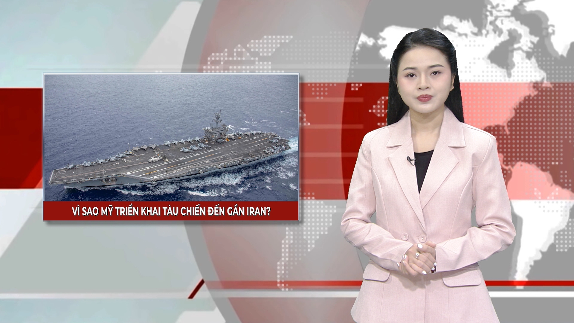 Vì sao Mỹ triển khai tàu chiến đến gần Iran? | Nhìn ra thế giới | 28/01/2026