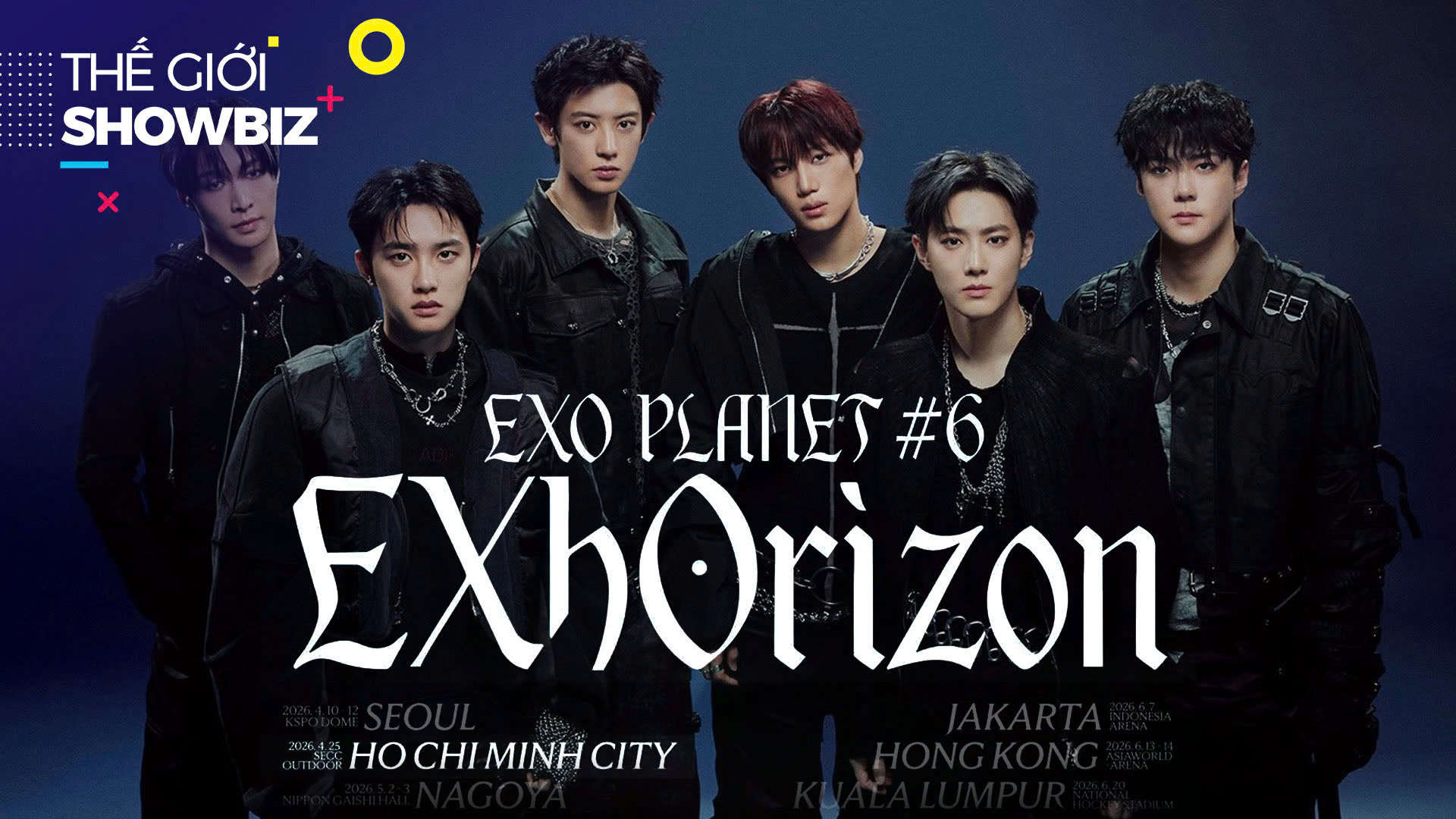 Nhóm EXO mang world tour đến Việt Nam vào tháng 4/2026 | Thế giới Showbiz | 29/01/2026