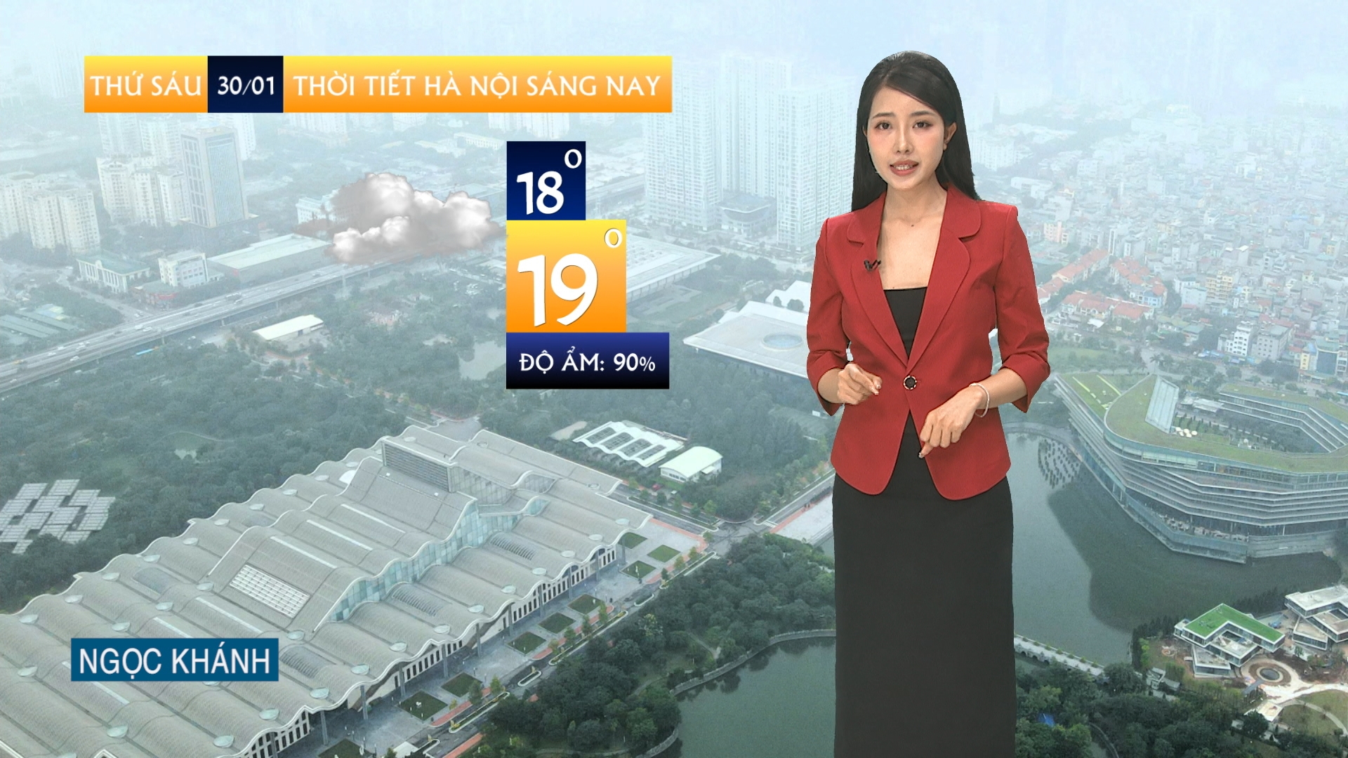  Dự báo thời tiết sáng | 30/01/2026