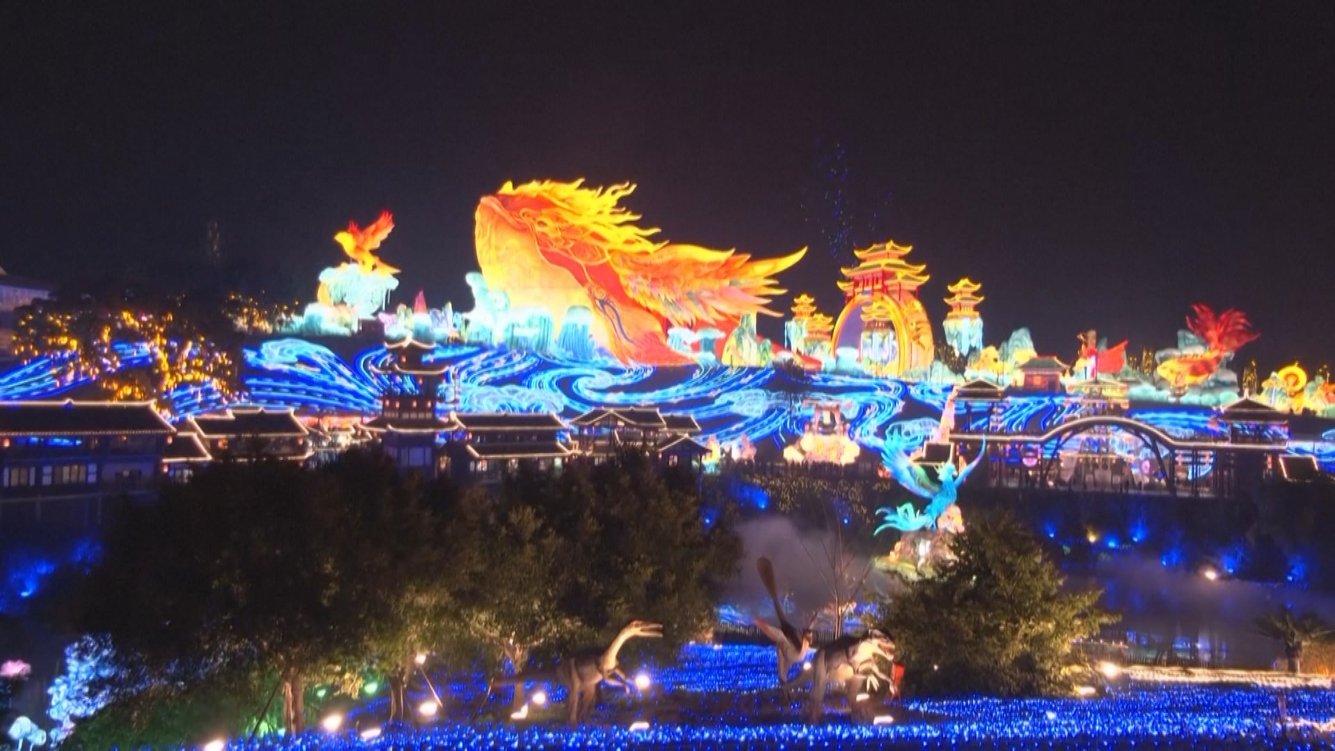 Khai mạc Lễ hội Đèn lồng Quốc tế tại Trung Quốc