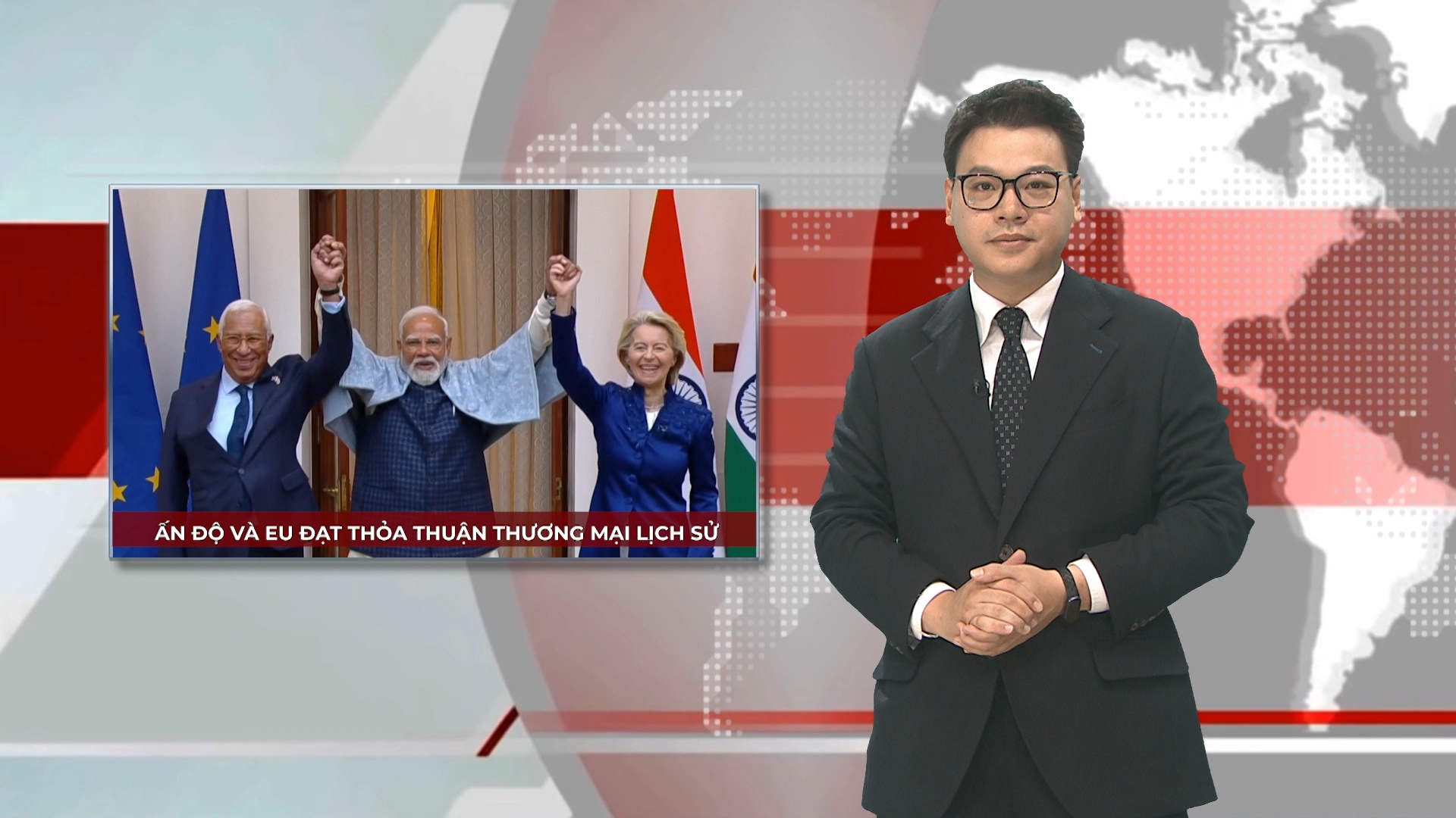 Ấn Độ và EU đạt thỏa thuận thương mại lịch sử | Nhìn ra thế giới | 29/01/2026