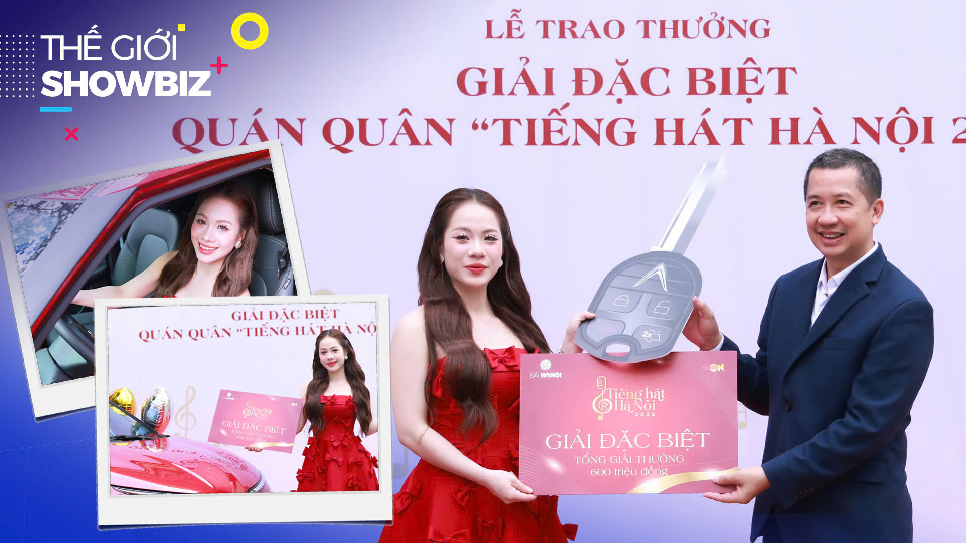Quán quân 'Tiếng hát Hà Nội 2025' nhận giải thưởng đặc biệt | Thế giới Showbiz | 30/01/2026