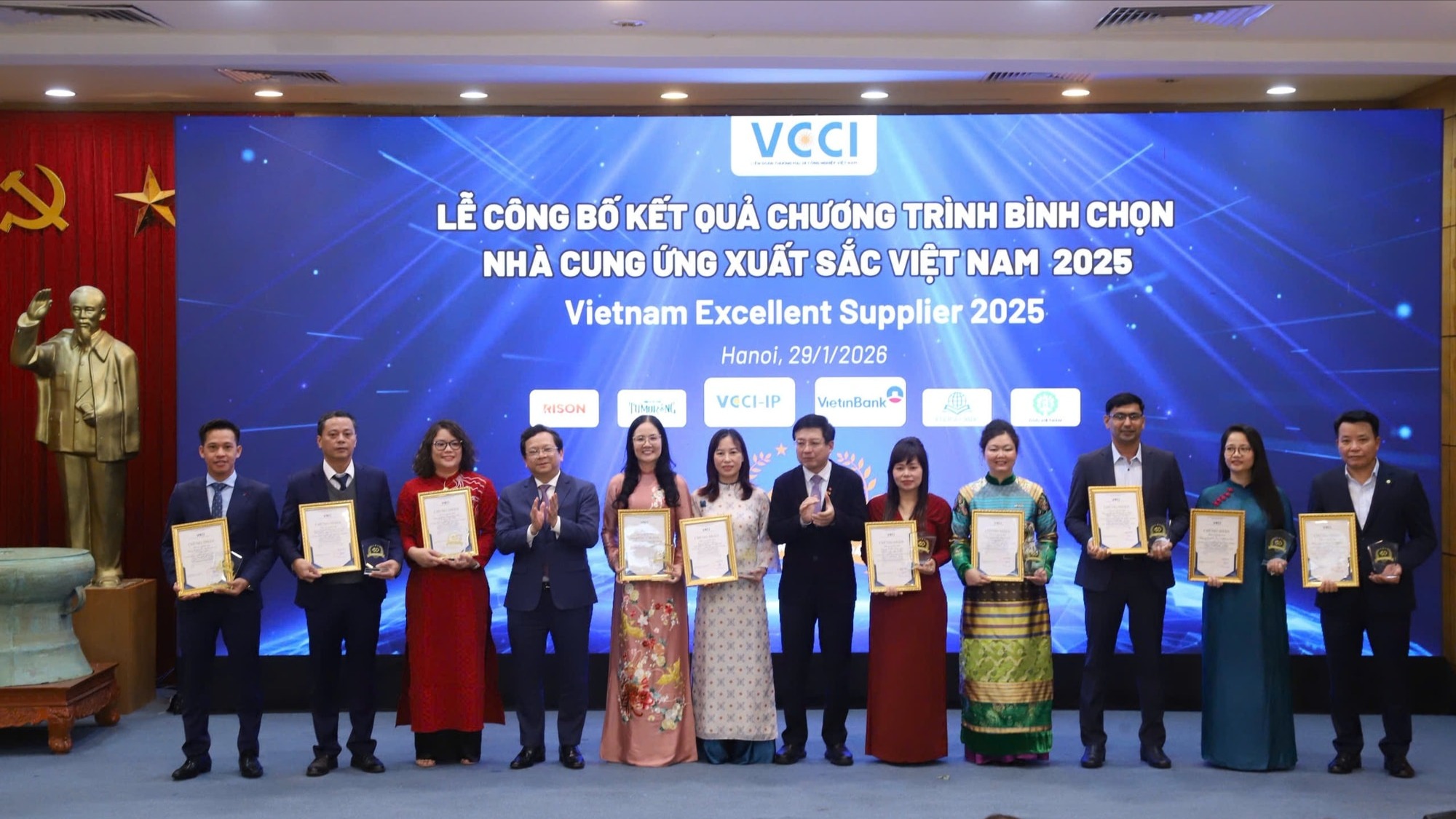 27 doanh nghiệp được bình chọn nhà cung ứng xuất sắc 2025