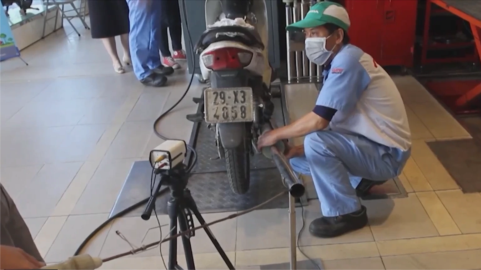 70 triệu xe máy trên toàn quốc sắp phải kiểm định khí thải