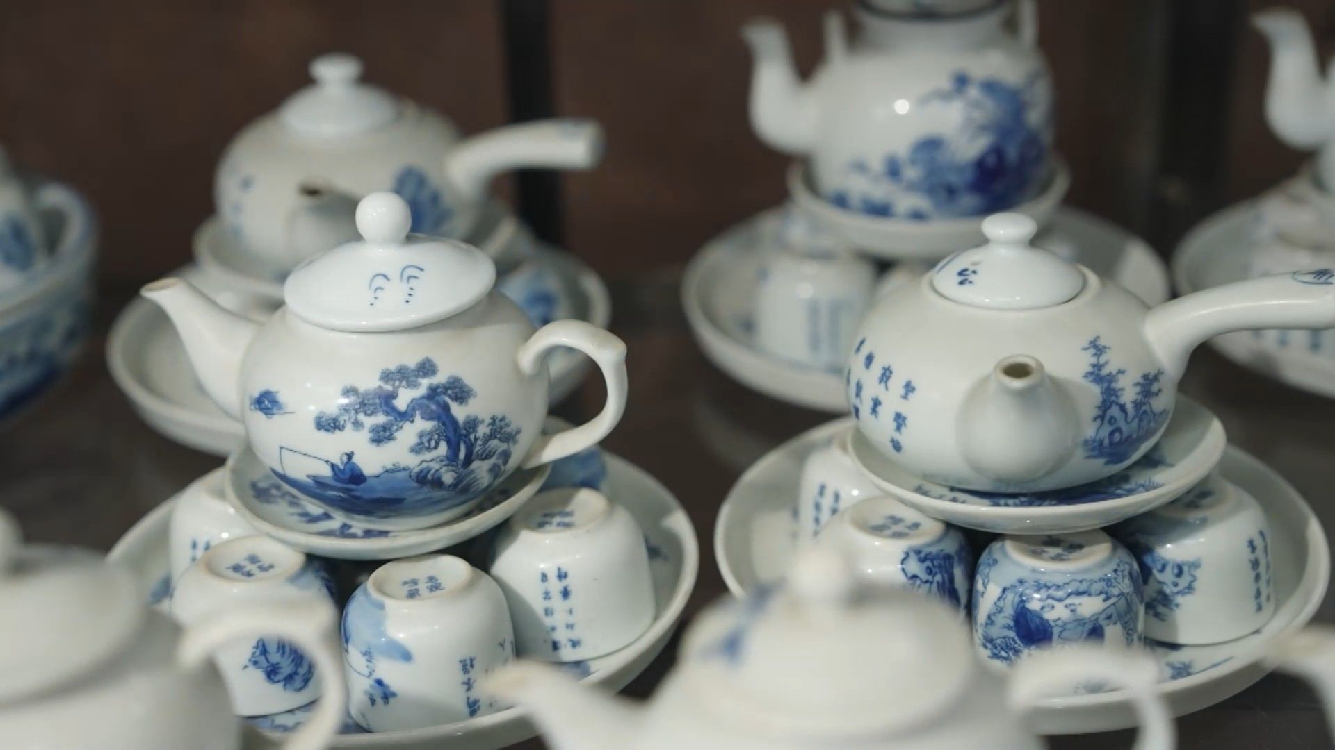 Sản phẩm ấm chén men bút dong | Made in Hanoi | 30/01/2026