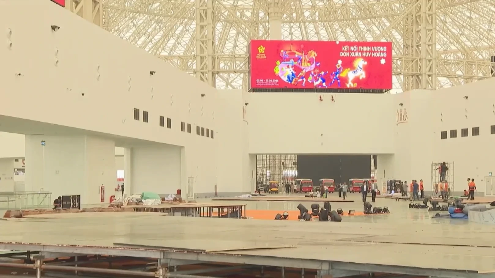 Hội chợ Mùa Xuân 2026 đã sẵn sàng được tổ chức