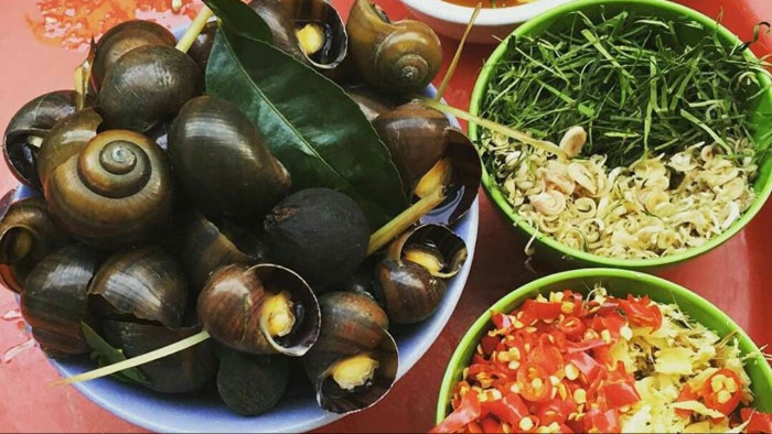 Thưởng thức ốc mùa thu Hà Nội