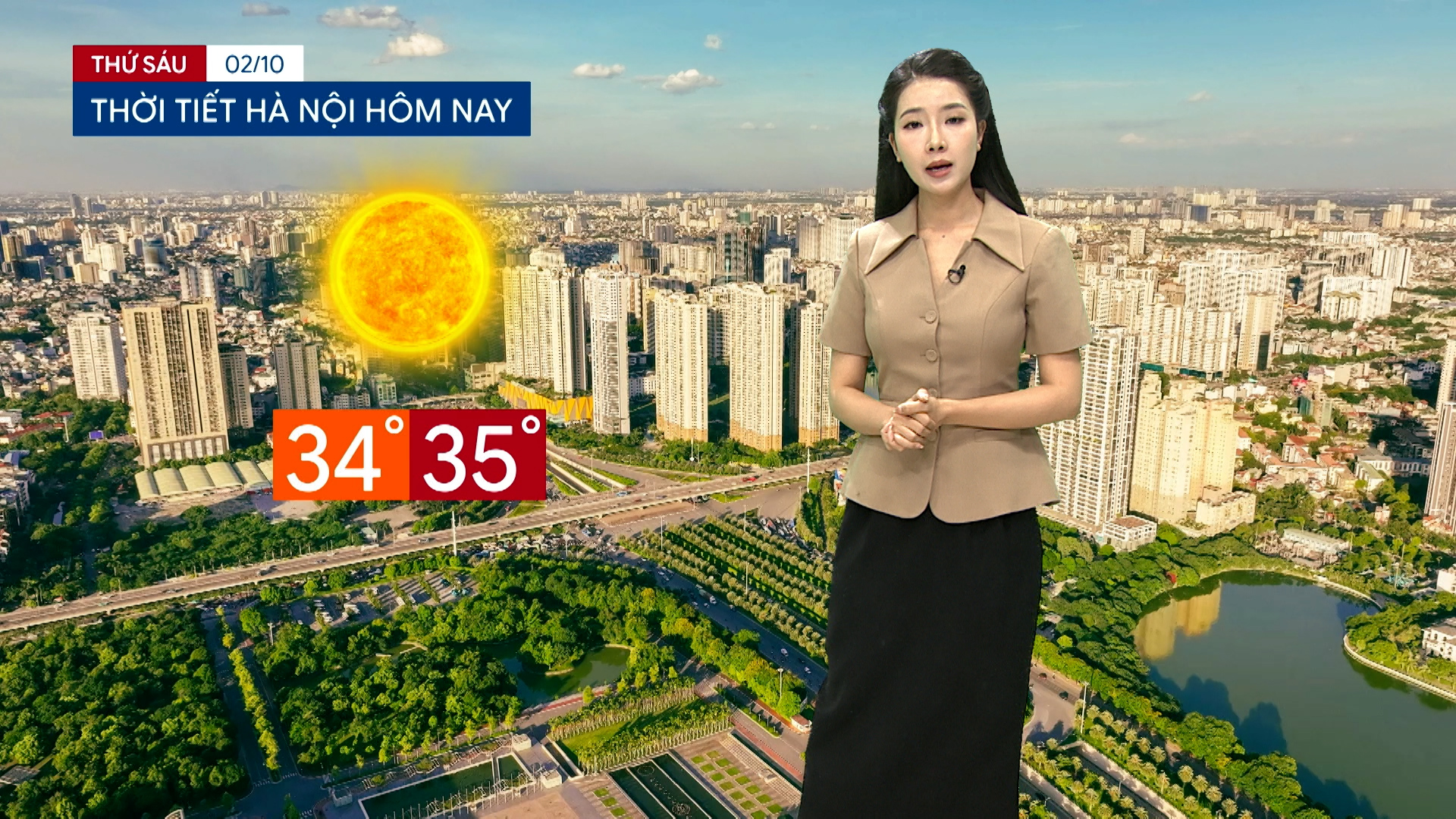 Dự báo thời tiết tối | 02/10/2026