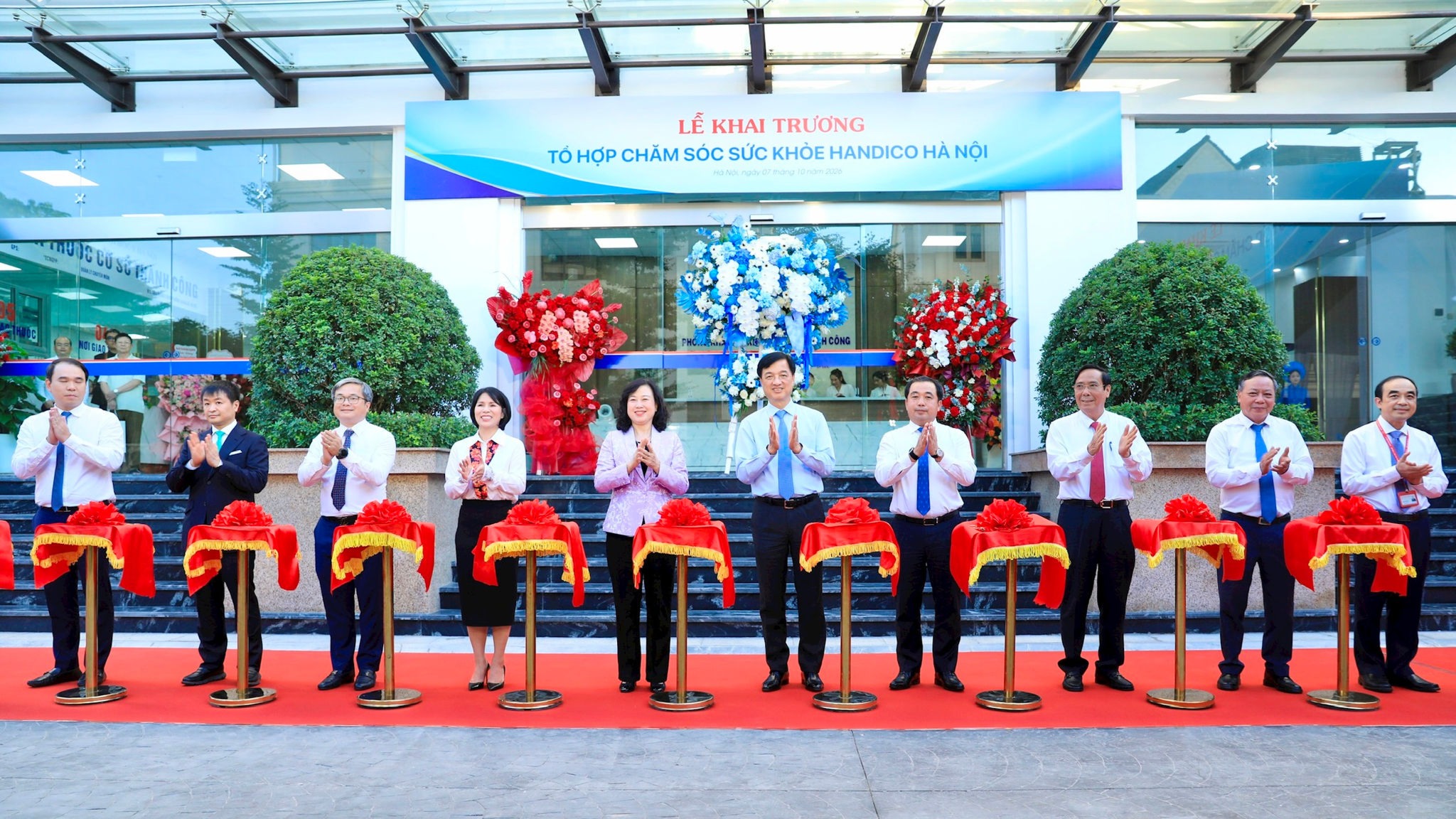 Khai trương Tổ hợp chăm sóc sức khỏe tại phường Giảng Võ, Hà Nội