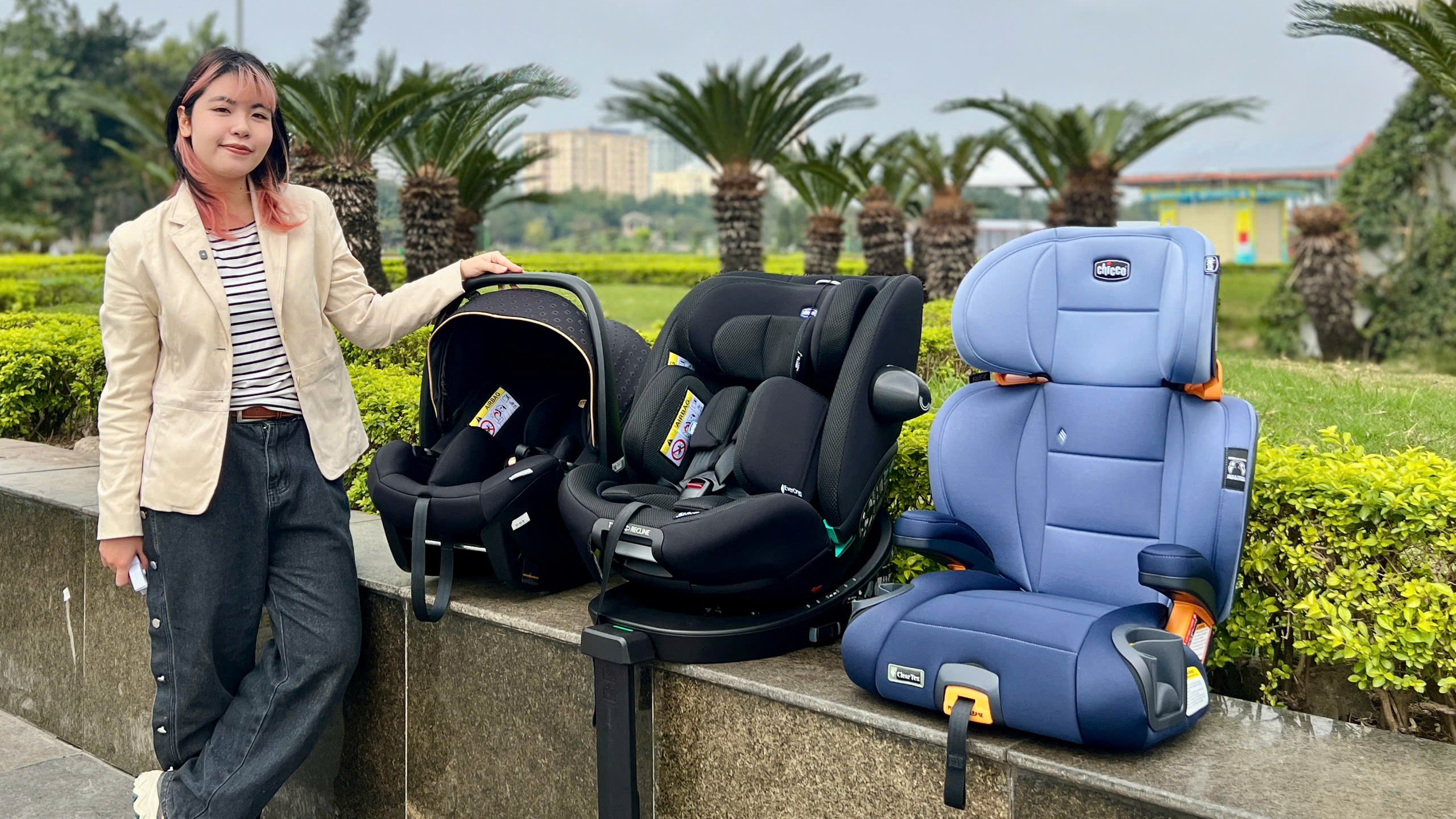 Bố trí ghế an toàn để tối ưu không gian xe gia đình