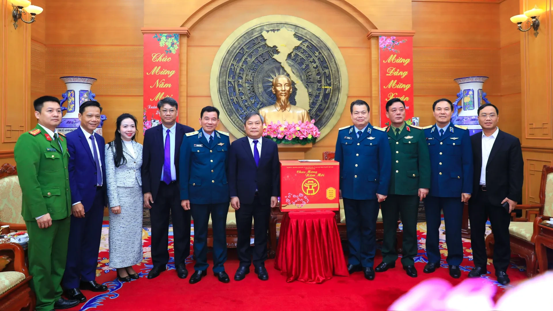 Chủ tịch UBND Thành phố Hà Nội thăm, chúc Tết các đơn vị trên địa bàn Thủ đô