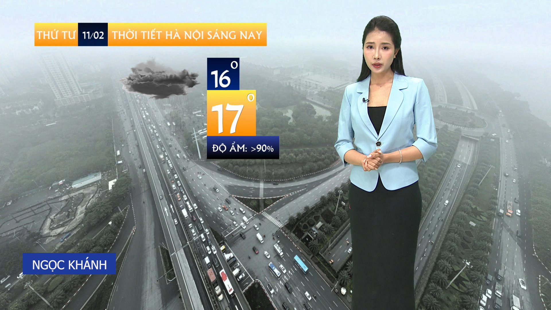 Dự báo thời tiết sáng | 11/02/2026