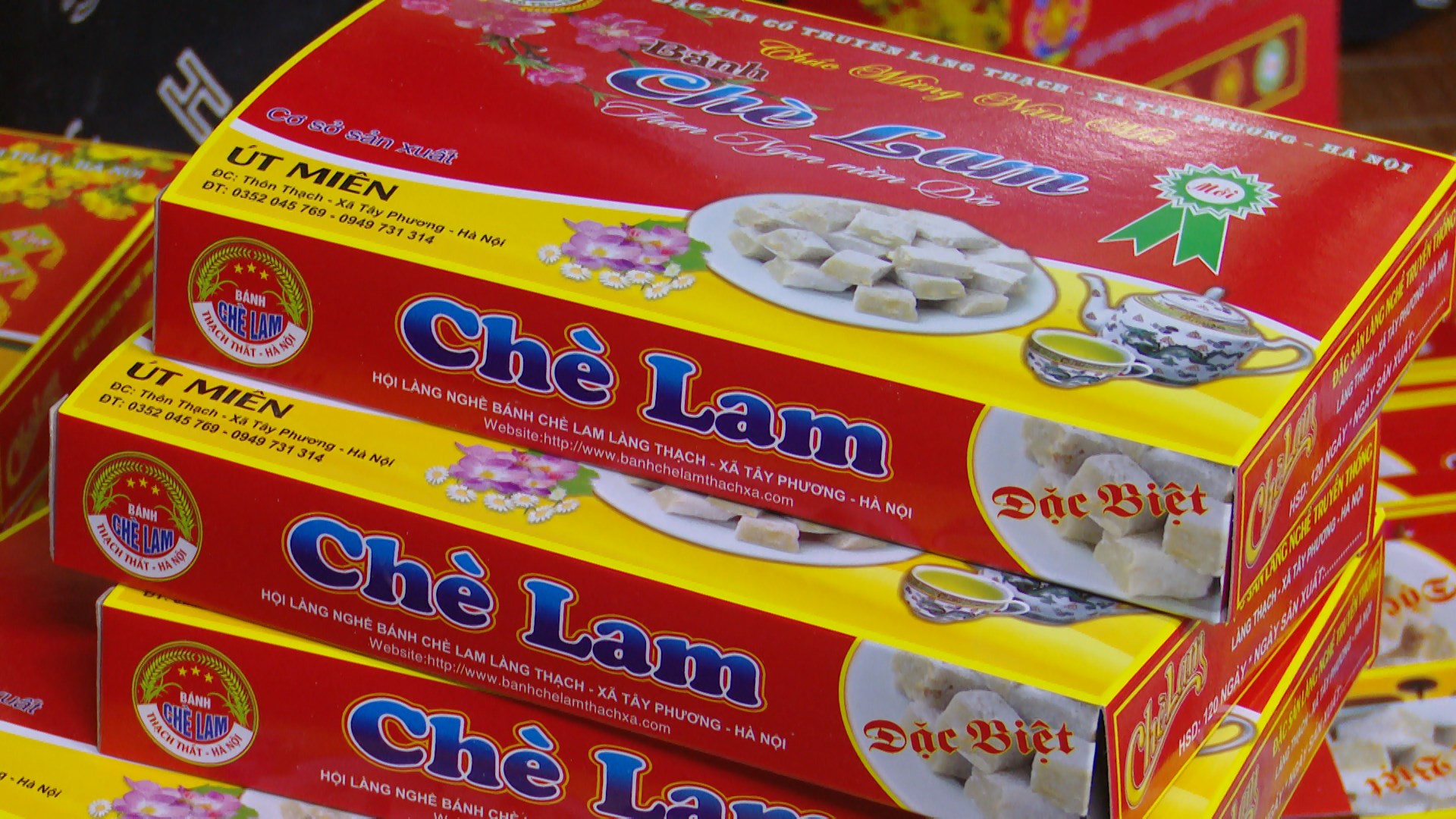Chè lam Thạch Xá - vị Tết từ làng quê