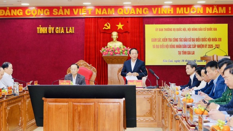 Kiểm tra công tác chuẩn bị bầu cử, đảm bảo đúng quy định