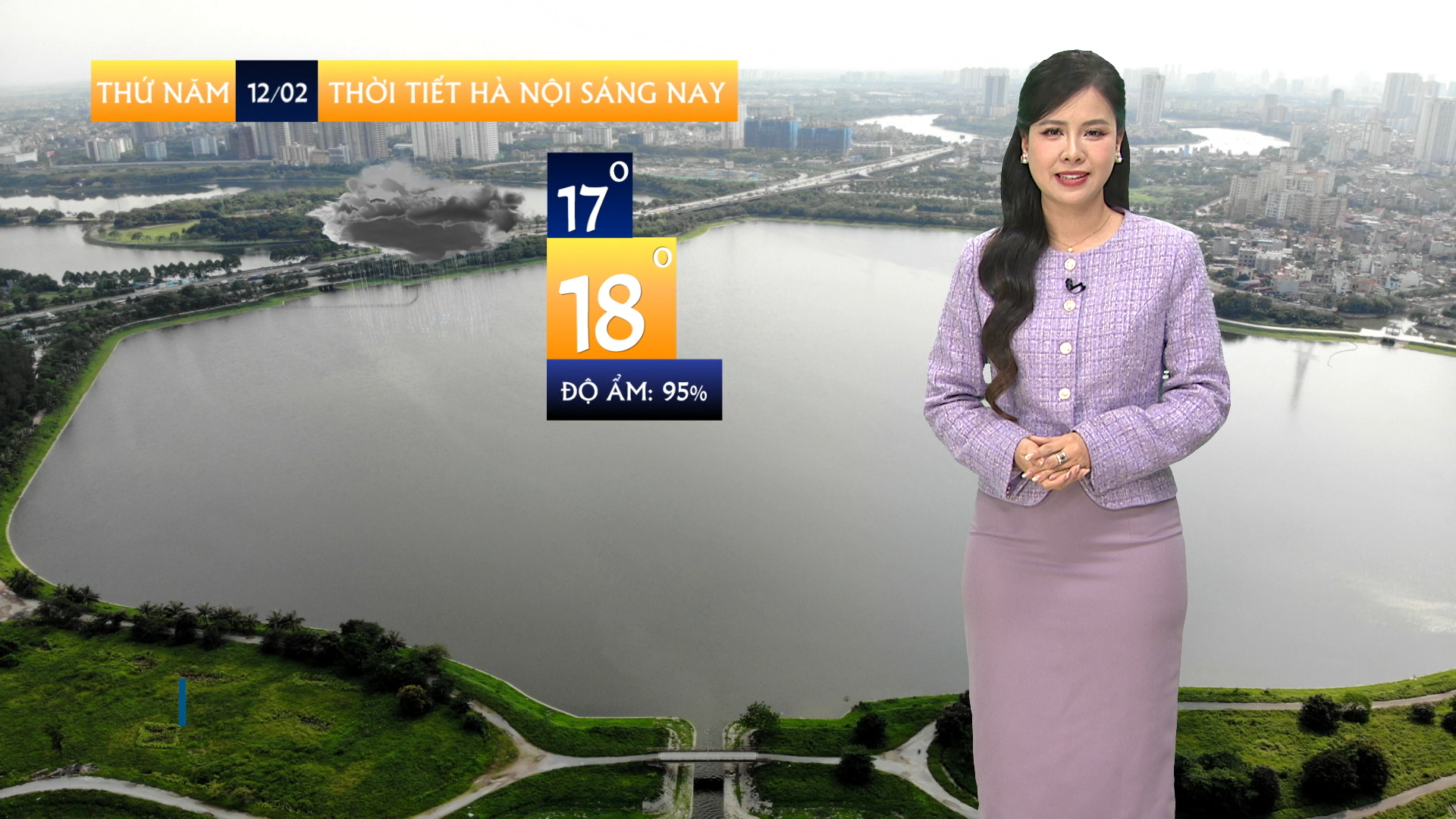 Dự báo thời tiết sáng | 12/02/2026