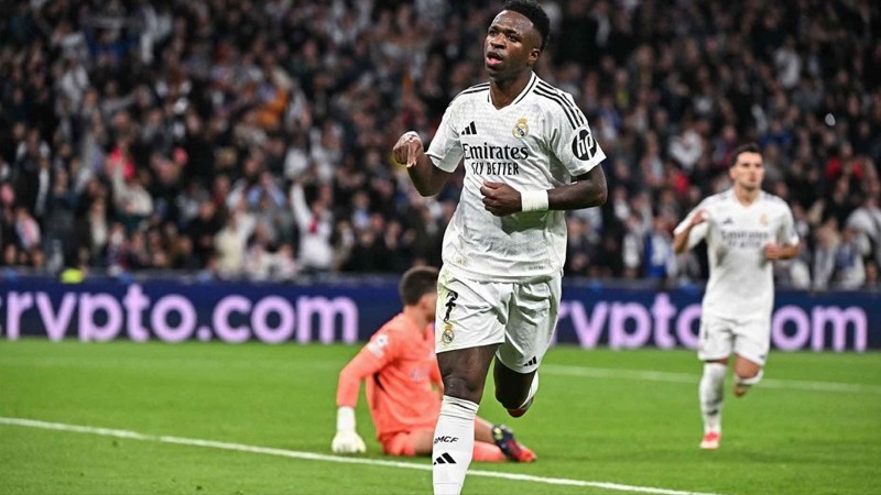 Tiền đạo Vinicius dần tìm lại phong độ